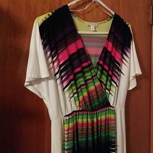 Beautiful colorful maxi dress